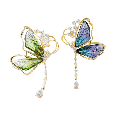 Luxury Crystal Butterfly Brooch